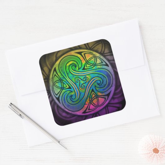 Celtic Triskele Sticker (Umschlag)