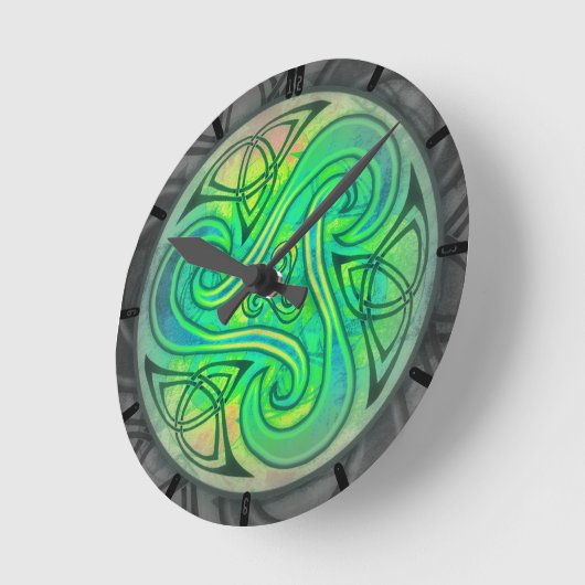 Celtic Triskele Uhr (Winkel)