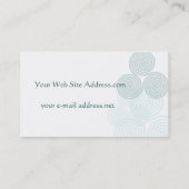 Celtic Triskele Visitenkarte (Rückseite)