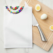 Celtic Triskelion Stärke Geschirrtuch (Viertel Falte)