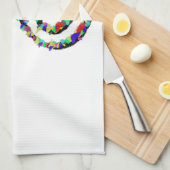 Celtic Triskelion Stärke Geschirrtuch (Viertel Falte)