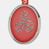 Celtic Triskelion Stärke Ornament Aus Metall (Links)