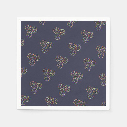 Celtic Triskelion Stärke Serviette (Vorderseite)