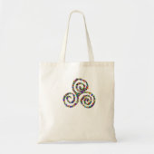 Celtic Triskelion Stärke Tragetasche (Vorne)