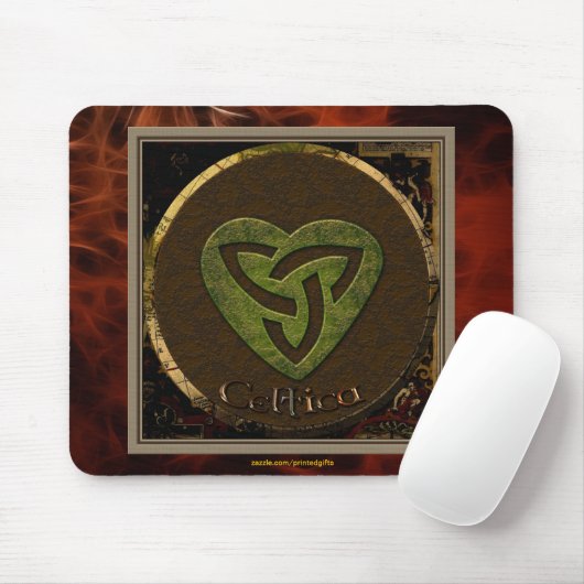 Celtic Triskellion-Mousemat Mousepad (Mit Mouse)