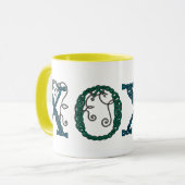 Celtic umarmt u. küsst Tasse (Vorderseite Links)