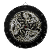 Celtic verfolgt traditionelles Verzierungsgold und Dartscheibe (vorne)