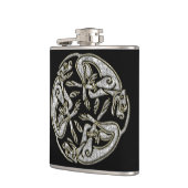 Celtic verfolgt traditionelles Verzierungsgold und Flachmann (Links)