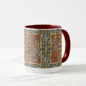 Celtic verschachteln Platten-Tasse Tasse (VorderseiteRechts)