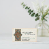 Celtic verschachteln Visitenkarten Visitenkarte (Stehend Vorderseite)