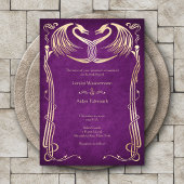 Celtic Viking Dragon Wedding Einladung