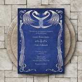 Celtic Viking Dragon Wedding Einladung