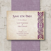 Celtic Viking Fantasy Wedding Save The Date