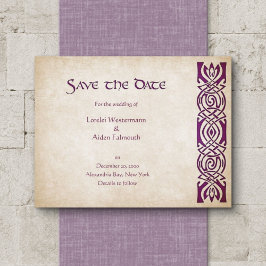 Celtic Viking Fantasy Wedding Save The Date