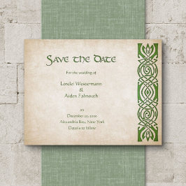 Celtic Viking Fantasy Wedding Save The Date
