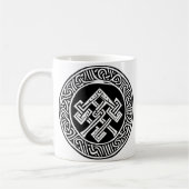 Celtic & Viking Inspiriert Art Kaffeetasse (Links)