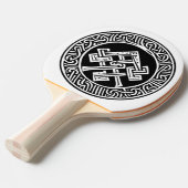 Celtic & Viking Inspiriert Art Ping Pong Paddle Tischtennis Schläger (Vorderseite)