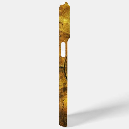 CELTIC WARRIOR SHIELD EMERALD RUBY GEM MONOGRAM Case-Mate iPhone HÜLLE (Rückseite / Rechts)