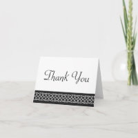 Celtic Weave Hearts in Black Danke-Card