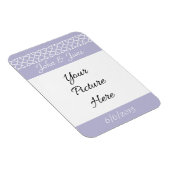 Celtic Weave Hearts in Lavender Erinnerung Magnet (Rechte Seite)