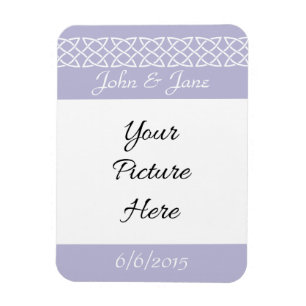 Celtic Weave Hearts in Lavender Erinnerung Magnet