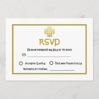 Celtic Wedding Imitate Gold Celtic Knot Cross UAWG