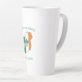 Celtic Wedding Latte Tasse (Rechte Ecke)