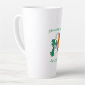 Celtic Wedding Latte Tasse (Linke Ecke)