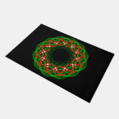 Celtic Weihnachten Festival Fußmatte (Schrägansicht)