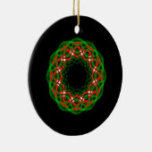 Celtic Weihnachten Festival Keramik Ornament (Rechts)