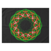 Celtic Weihnachten Festival Tischdecke (Vorderseite (Horizontal))