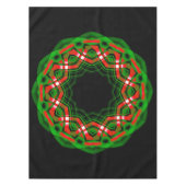 Celtic Weihnachten Festival Tischdecke (Vorderseite)