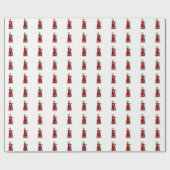 Celtic-Weihnachtsmann-Packpapier Geschenkpapier (Flach)