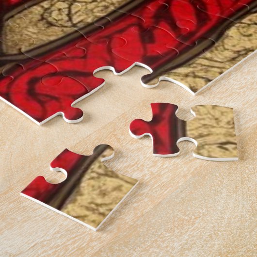 Celtic Welsh Knotwork Jigsaw Puzzle (Seite)