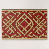 Celtic Welsh Knotwork Jigsaw Puzzle (Horizontal)