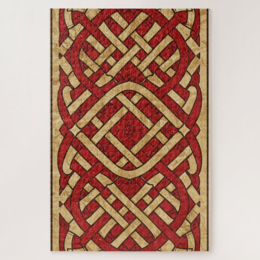 Celtic Welsh Knotwork Jigsaw Puzzle (Vertikal)