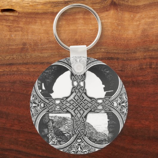 Celtic window arch tattoo schlüsselanhänger (Vorderseite)
