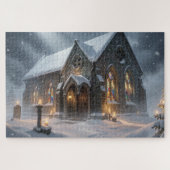 Celtic Winter Chapel Jigsaw Puzzle (Horizontal)