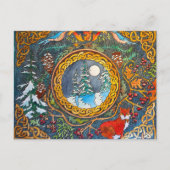 Celtic Winter Postkarte (Vorderseite)