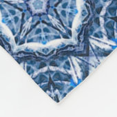 Celtic Winter Snow Fairy Magic Gate Mandala Quilt Fleecedecke (Ecke)