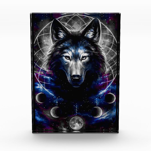 Celtic Wolf Fotoblock (Vorderseite)