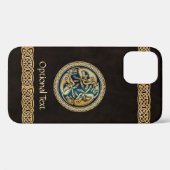 Celtic Wolf Knüpfarbeit Triad Case-Mate iPhone Hülle (Rückseite (Horizontal))