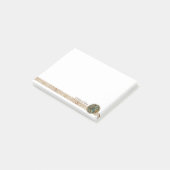 Celtic Wolf Knüpfarbeit Triad Post-it Klebezettel (angewinkelt)