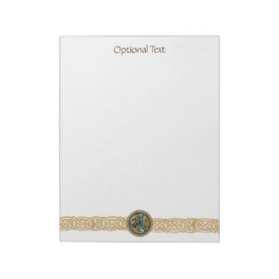 Celtic Wolf Knüpfarbeit Trial Notizblock