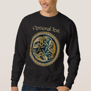 Celtic Wolf Knüpfarbeit Trial Sweatshirt