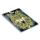 Celtic Wolf Notizblock (Rechte Seite)