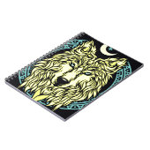 Celtic Wolf Notizblock (Linke Seite)