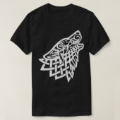 Celtic Wolf White T-Shirt (Design vorne)