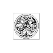 CELTIC Wood Art Briefmarke Gummistempel (Prägung)