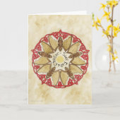 Celtic Wu Fu Karte (Gelbe Blume)